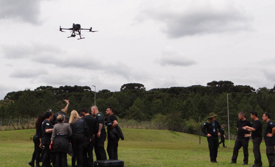 Polícia Penal do Paraná capacita servidores como operadores de drones