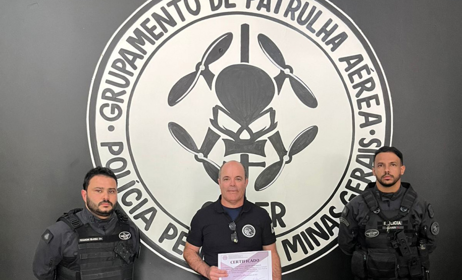 Policiais penais do Paraná participam de curso de drones em Minas Gerais