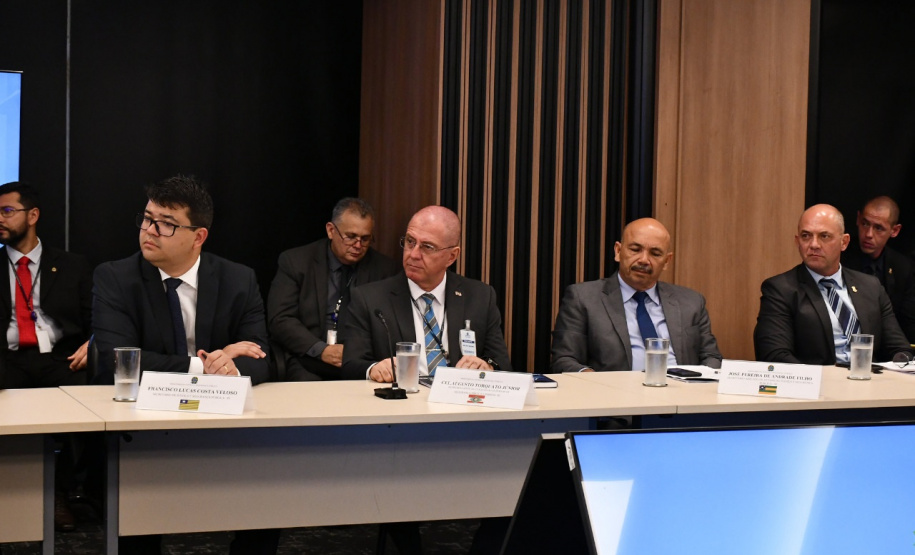 Em Brasília, secretário Hudson se reúne com Ministro da Justiça e Segurança Pública