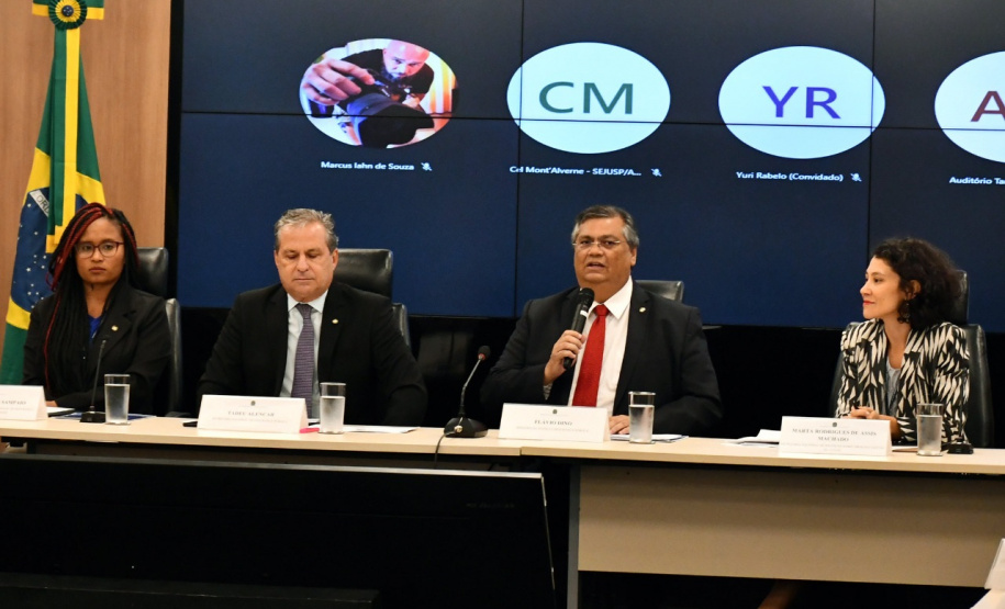 Em Brasília, secretário Hudson se reúne com Ministro da Justiça e Segurança Pública