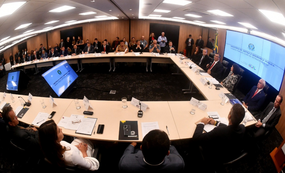 Em Brasília, secretário Hudson se reúne com Ministro da Justiça e Segurança Pública