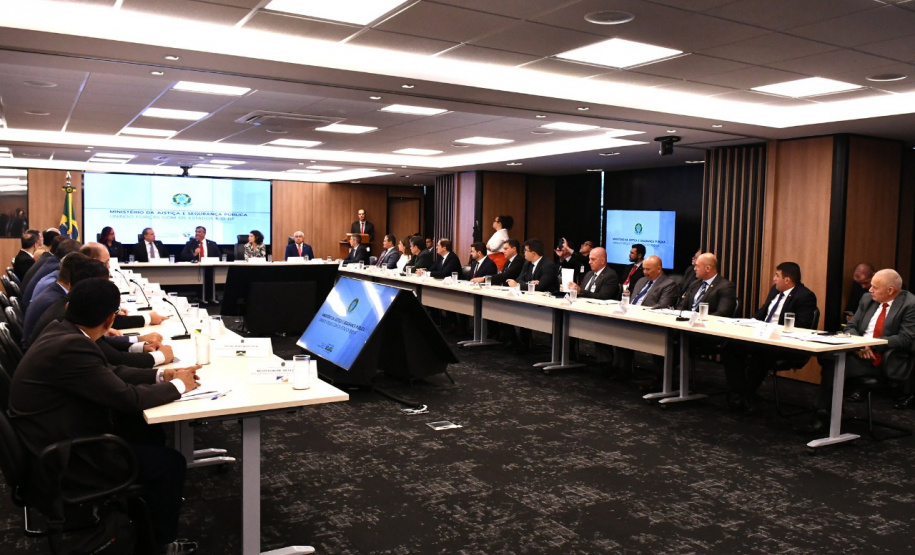 Em Brasília, secretário Hudson se reúne com Ministro da Justiça e Segurança Pública