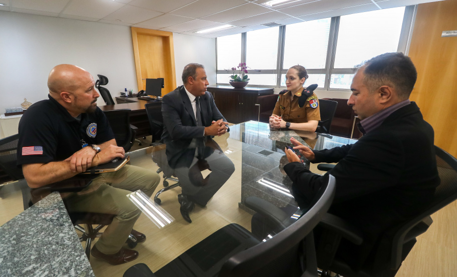 Segurança recebe representante da ONU para negociar realização de curso internacional para policiais no Paraná
