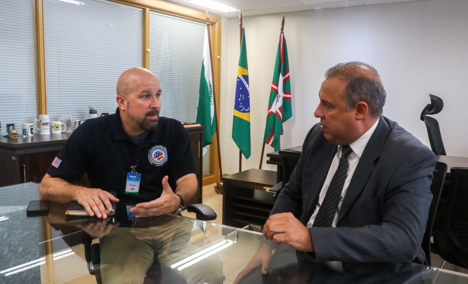 Segurança recebe representante da ONU para negociar realização de curso internacional para policiais no Paraná