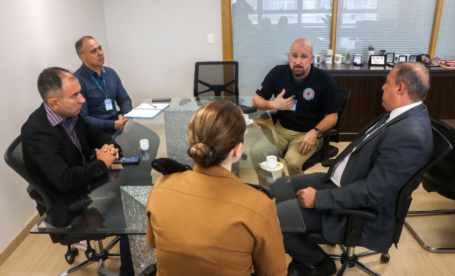Segurança recebe representante da ONU para negociar realização de curso internacional para policiais no Paraná
