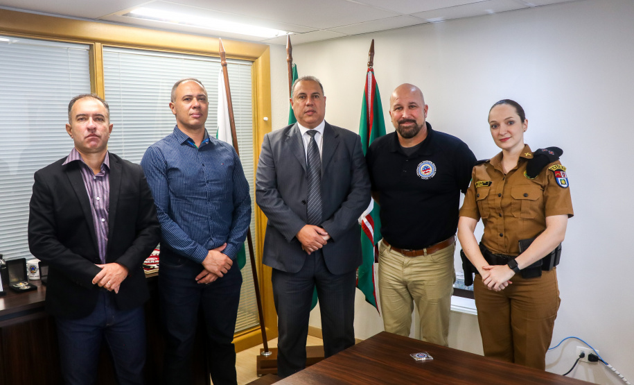 Segurança recebe representante da ONU para negociar realização de curso internacional para policiais no Paraná