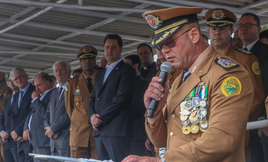 Sérgio Almir Teixeira é o novo comandante da Polícia Militar do Paraná