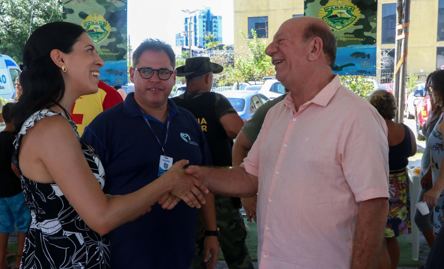 Segurança encerra atividades do Litoral Cidadão com última exposição em Paranaguá