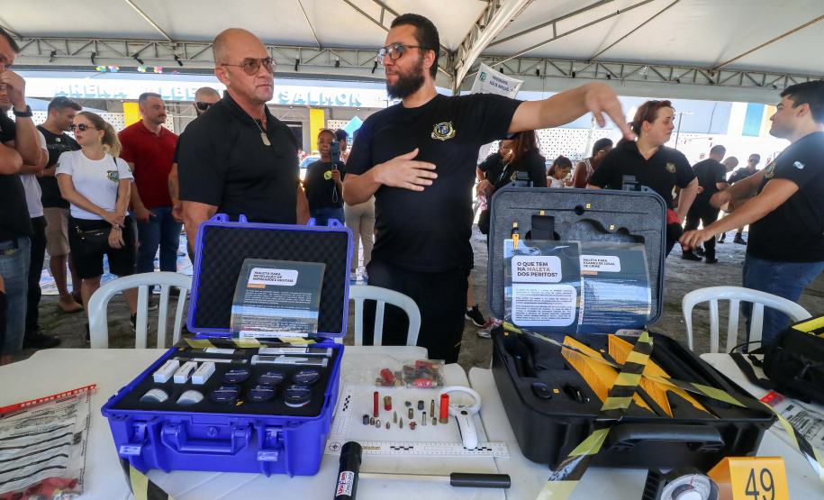 Segurança encerra atividades do Litoral Cidadão com última exposição em Paranaguá