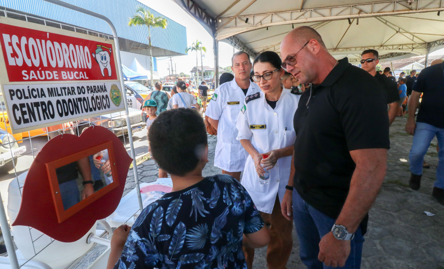 Segurança encerra atividades do Litoral Cidadão com última exposição em Paranaguá