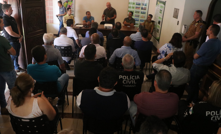 Secretário Hudson participa de reunião com prefeitos da região Noroeste do Paraná