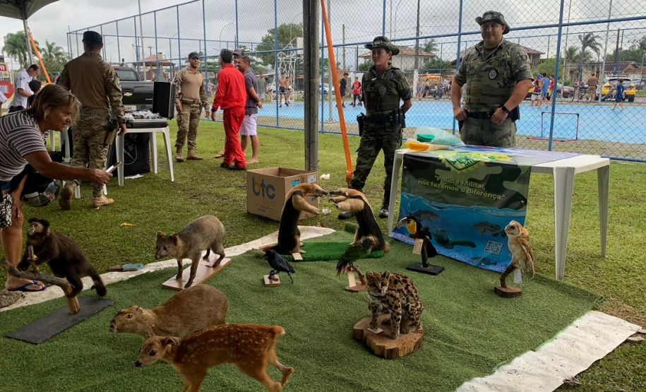 Sesp apresenta estrutura e serviços no evento Litoral Cidadão, em Guaratuba