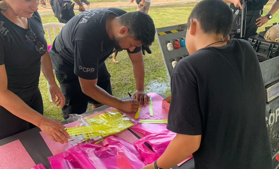 Sesp apresenta estrutura e serviços no evento Litoral Cidadão, em Guaratuba