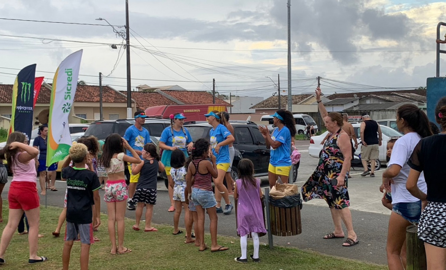 Sesp apresenta estrutura e serviços no evento Litoral Cidadão, em Guaratuba