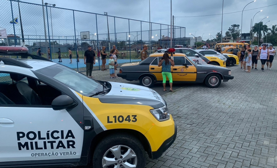 Sesp apresenta estrutura e serviços no evento Litoral Cidadão, em Guaratuba