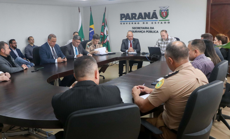 Encontros entre forças de segurança reforçam atuação integrada no Paraná