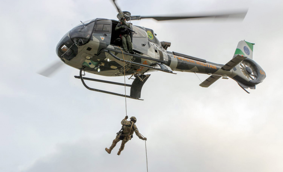 Comando especializado da PM apreendeu 40 toneladas de drogas em um ano de atuação