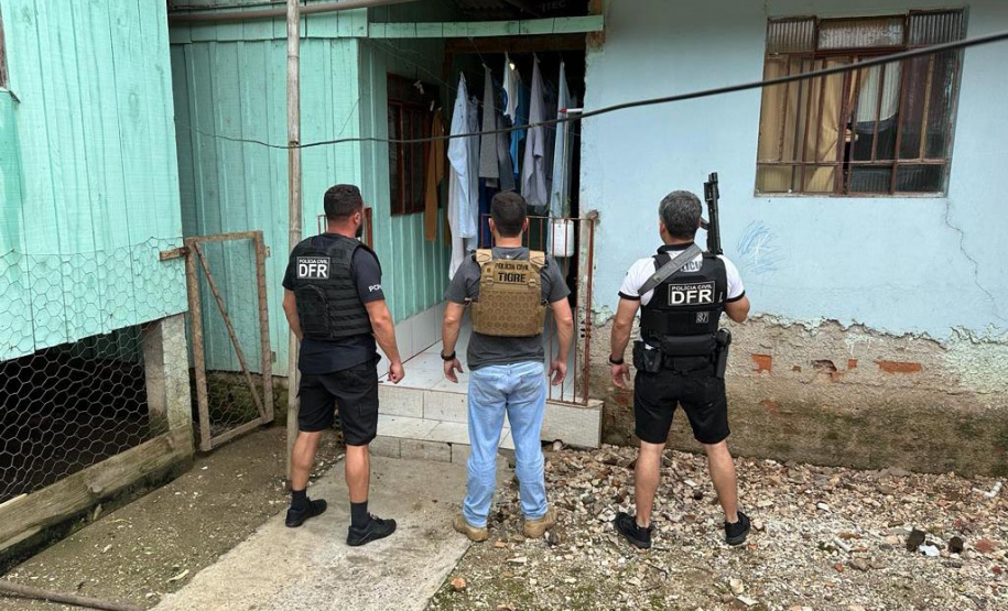 PCPR prende homem em flagrante pelo sequestro de ex-companheira e sua filha em Matinhos