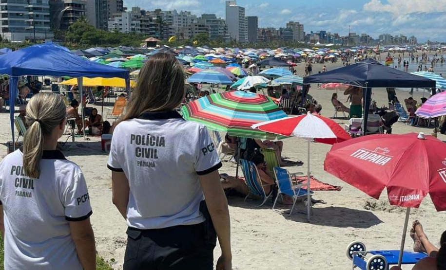 Em 24 dias do Verão Maior Paraná, Polícia Civil conclui 149 inquéritos