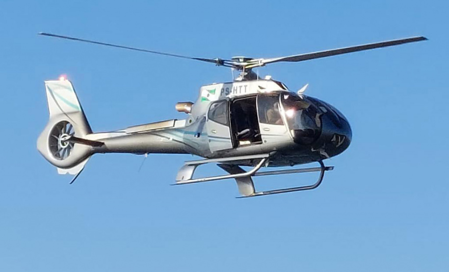 Com aeronaves e barcos, Estado reforça monitoramento no Noroeste e flagra crime ambiental