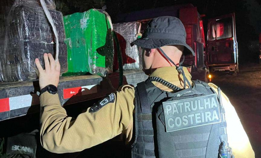 Polícia Militar apreende mais de 140 quilos de cocaína em Paranaguá