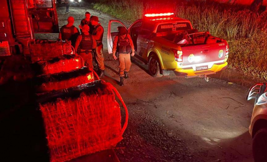 Polícia Militar apreende mais de 140 quilos de cocaína em Paranaguá