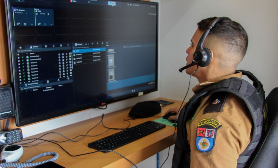 PMPR cria rede de comunicação móvel para atuar em grandes eventos no Verão Maior Paraná