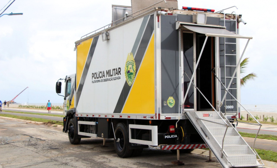 PMPR cria rede de comunicação móvel para atuar em grandes eventos no Verão Maior Paraná