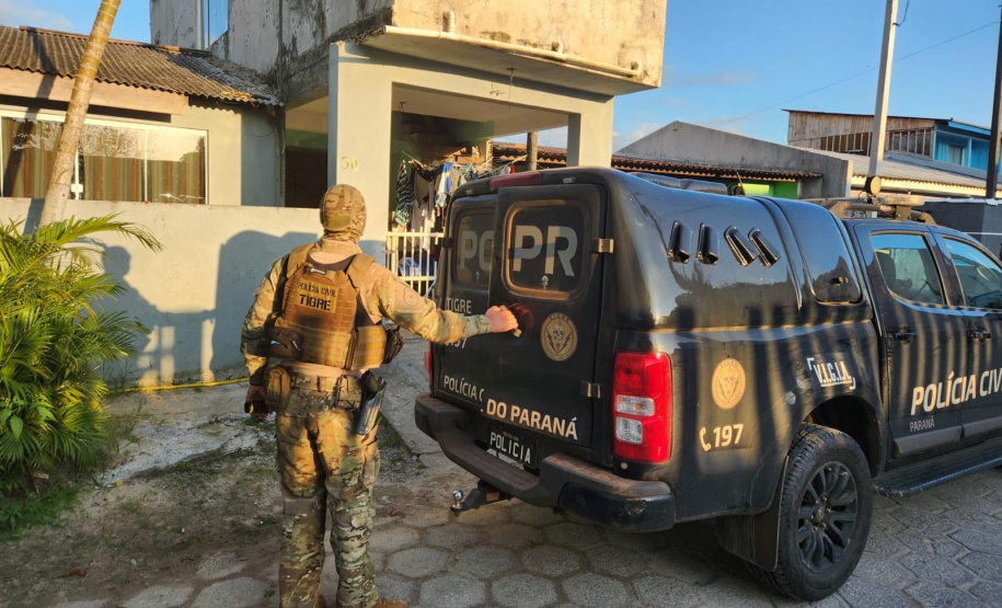 PCPR, PMPR e Guarda Municipal de Pontal do Paraná deflagram operação contra tráfico de drogas