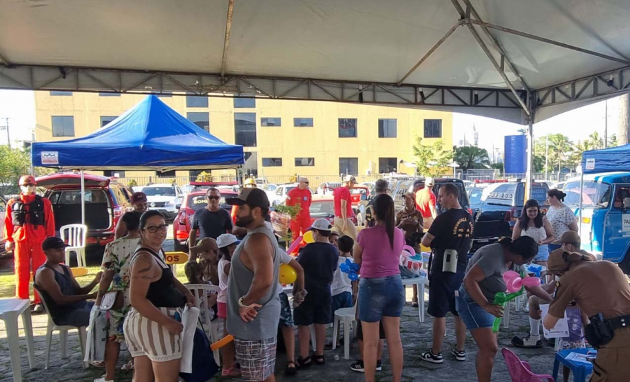 Segurança encerra atividades do Litoral Cidadão com última exposição em Paranaguá