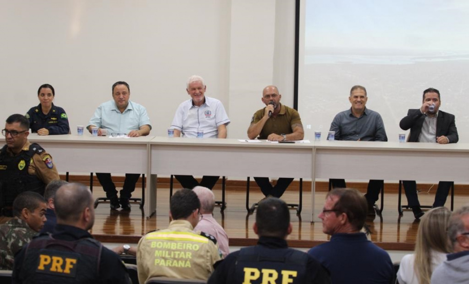 Secretário Hudson cumpre agenda em Guaíra