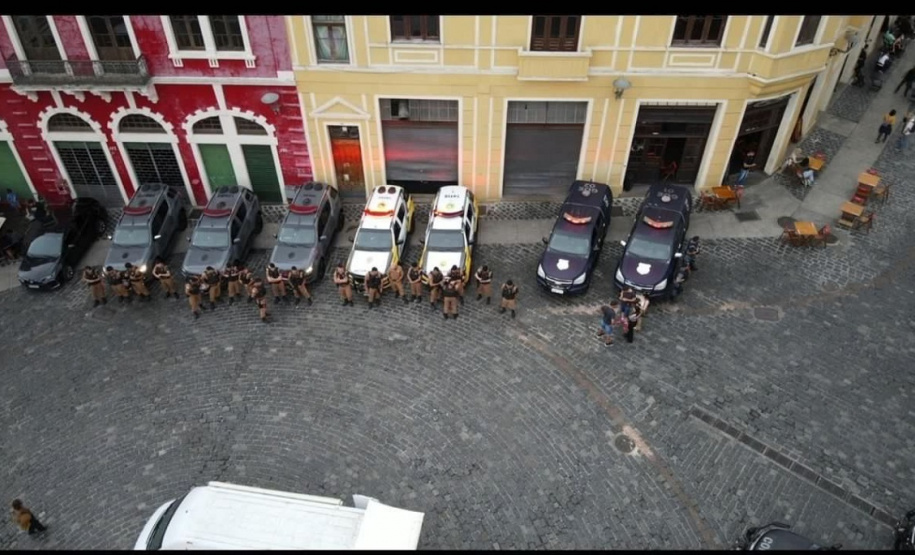 Estado e prefeitura de Curitiba lançam operação para intensificar policiamento estratégico