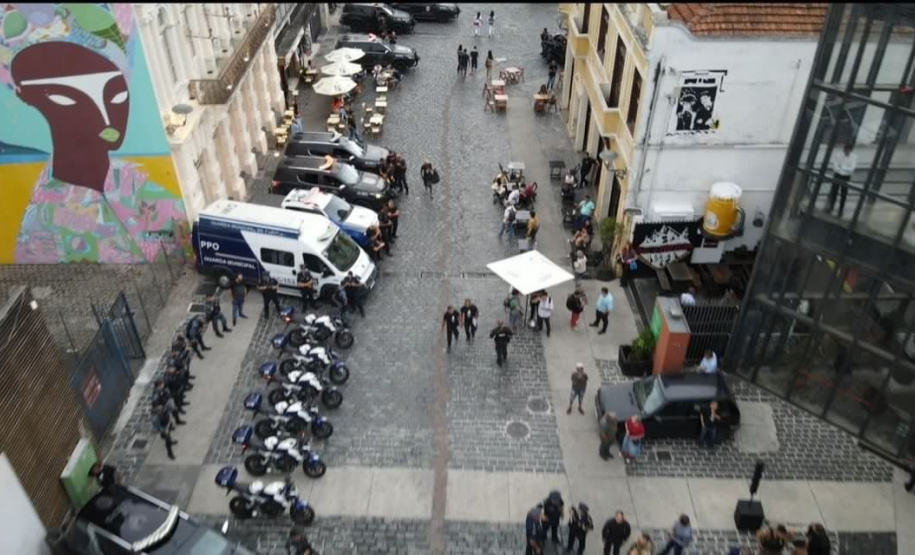 Estado e prefeitura de Curitiba lançam operação para intensificar policiamento estratégico