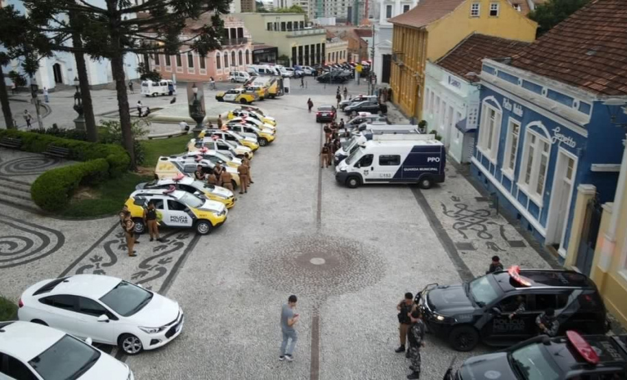 Estado e prefeitura de Curitiba lançam operação para intensificar policiamento estratégico