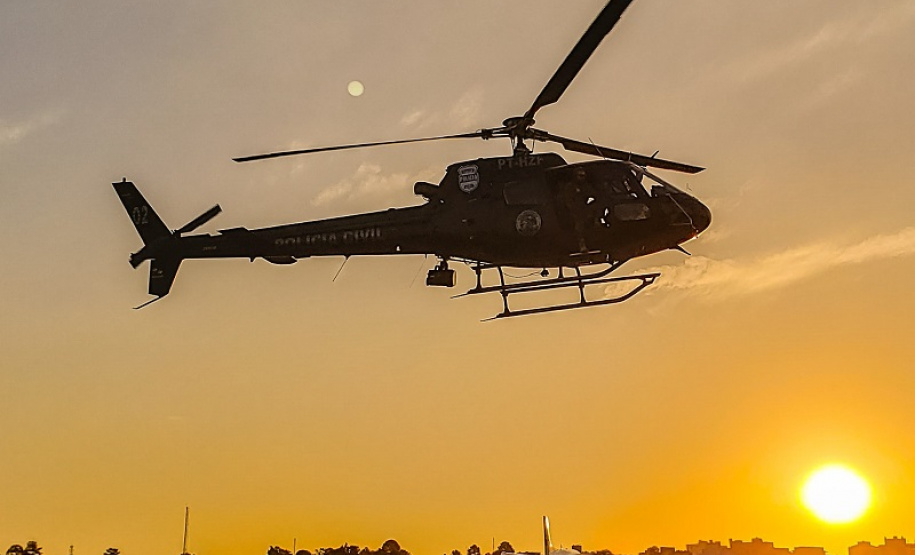 Com reforço operacional, missões aéreas da Polícia Civil aumentaram 39% em 2022