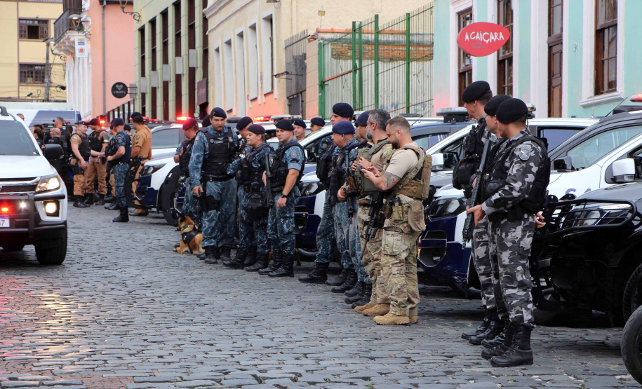 Estado e prefeitura de Curitiba lançam operação para intensificar policiamento estratégico