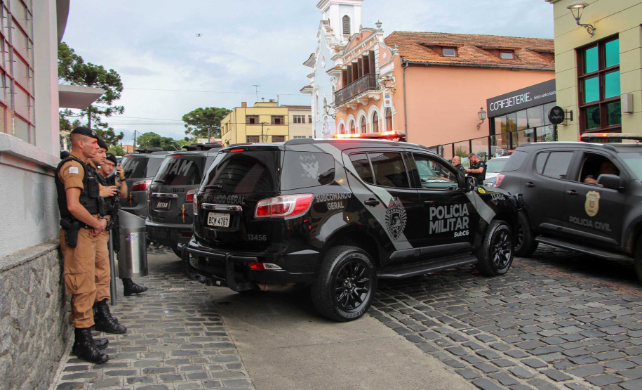 Estado e prefeitura de Curitiba lançam operação para intensificar policiamento estratégico