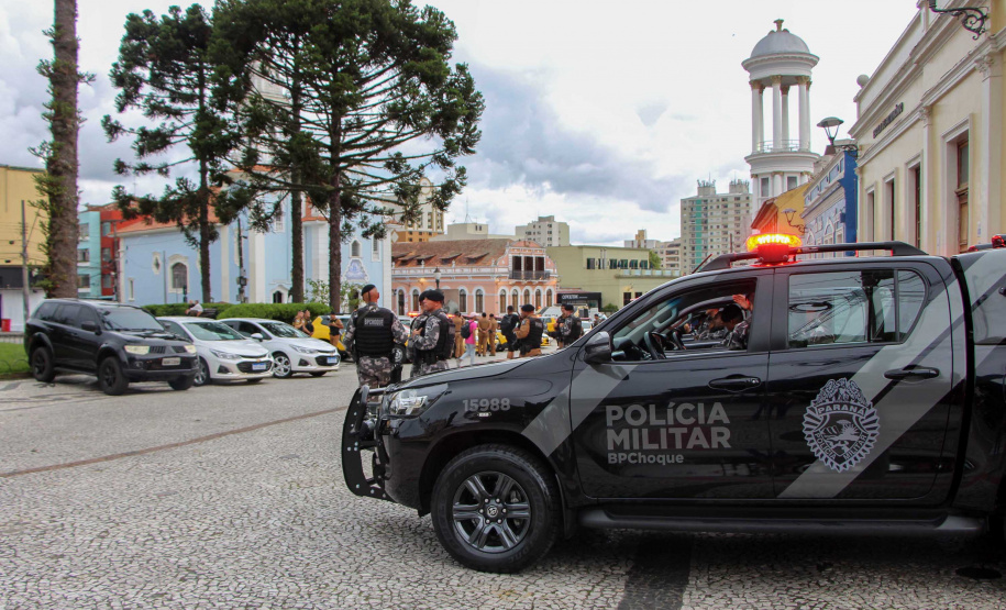 Estado e prefeitura de Curitiba lançam operação para intensificar policiamento estratégico