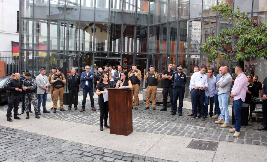 Estado e prefeitura de Curitiba lançam operação para intensificar policiamento estratégico