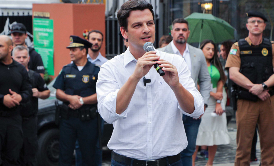 Estado e prefeitura de Curitiba lançam operação para intensificar policiamento estratégico