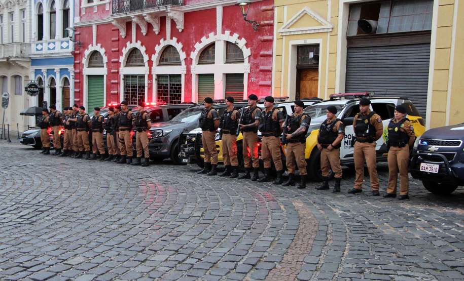 Estado e prefeitura de Curitiba lançam operação para intensificar policiamento estratégico