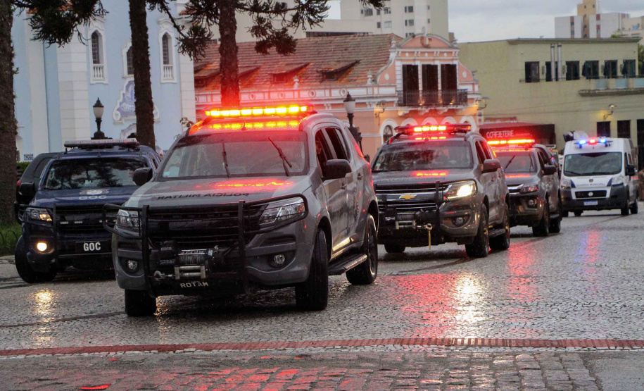 Estado e prefeitura de Curitiba lançam operação para intensificar policiamento estratégico