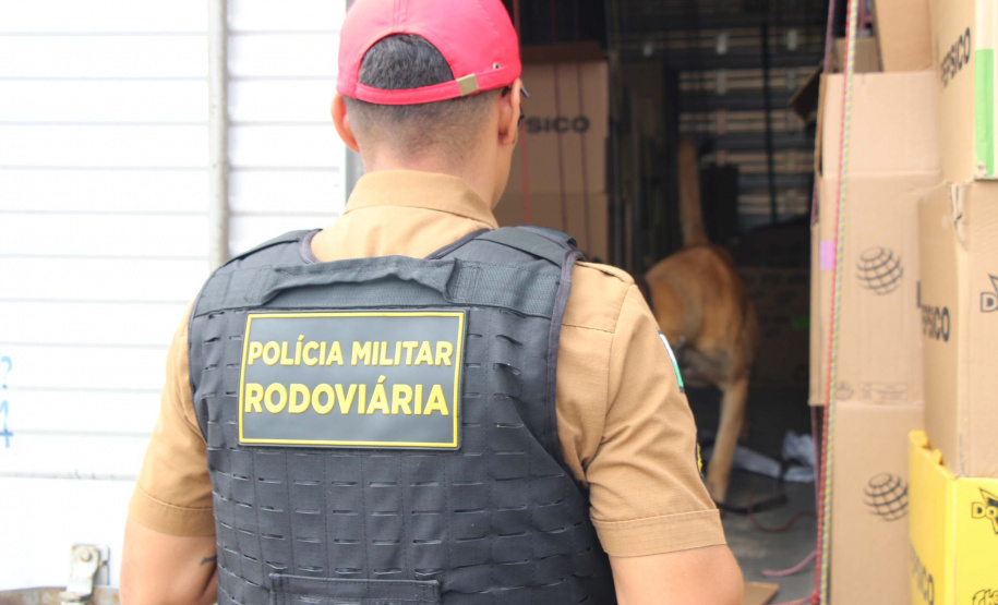 Cães da Polícia Rodoviária Estadual ajudam a garantir Carnaval mais seguro no Litoral