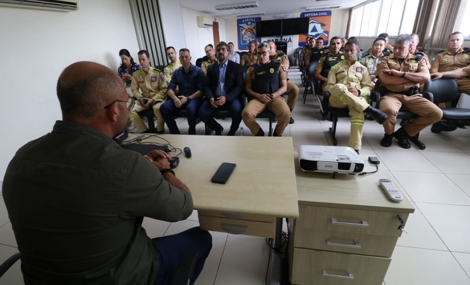 Secretário Hudson visita unidades de segurança em Londrina