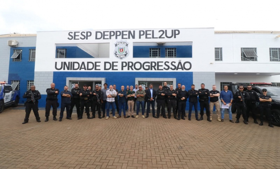 Secretário Hudson visita unidades de segurança em Londrina