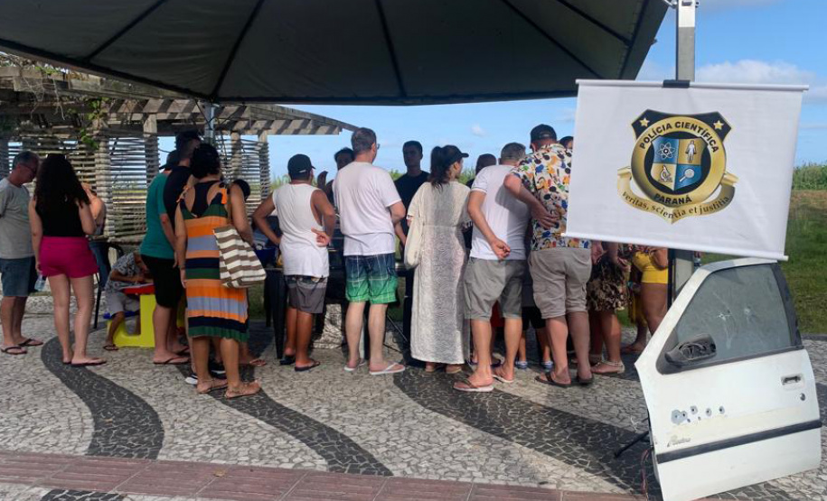 Mais de mil pessoas visitaram mostras itinerantes do Museu de Ciências Forenses no Litoral