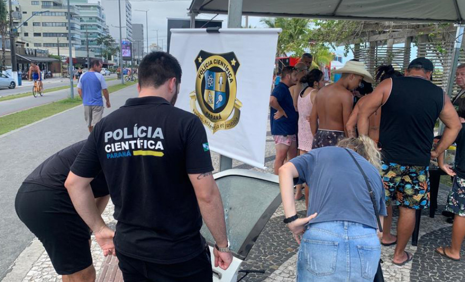 Mais de mil pessoas visitaram mostras itinerantes do Museu de Ciências Forenses no Litoral