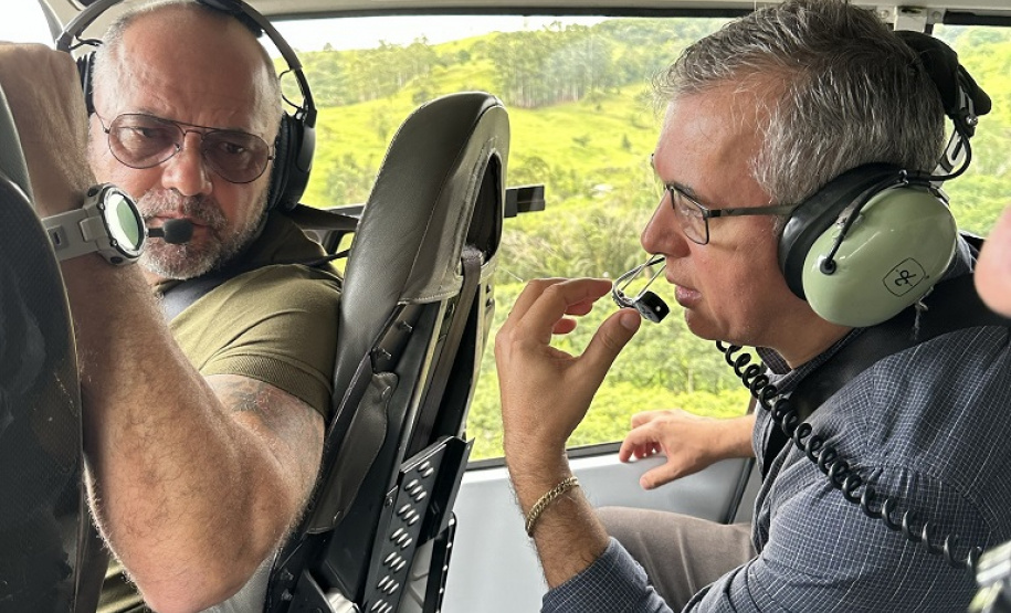 Secretário Hudson e demais representantes das forças de segurança do Estado se deslocam para Nova Laranjeiras 
