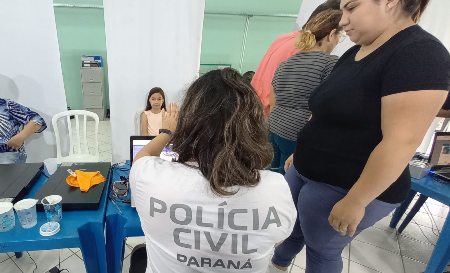 Com foco na recuperação de RGs, PCPR atende cerca de 800 pessoas em Morretes