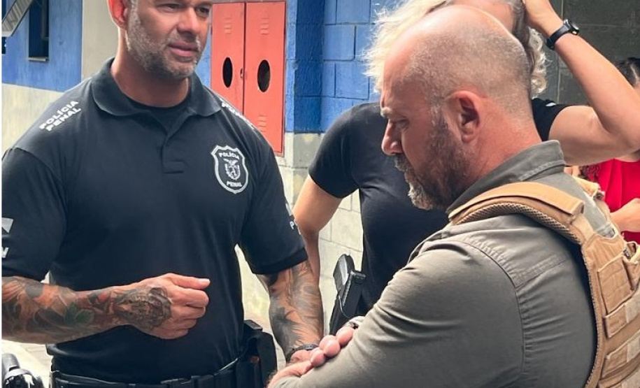 Secretário Hudson acompanha vistorias nas unidades prisionais